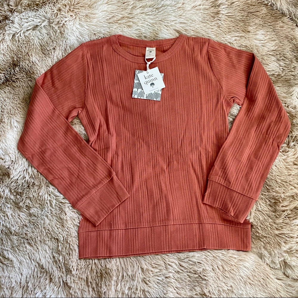 Kate Quinn Kids Ribbed LS
